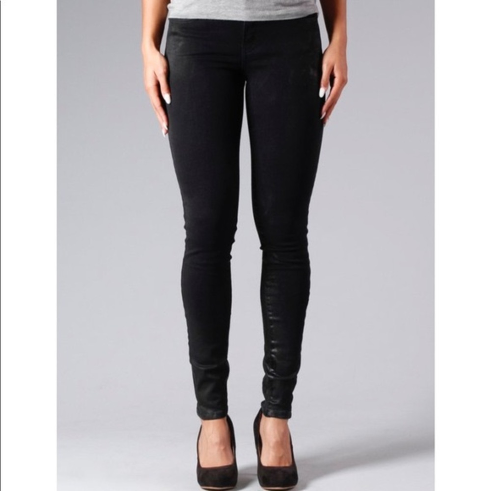 maison scotch black le voyage legging